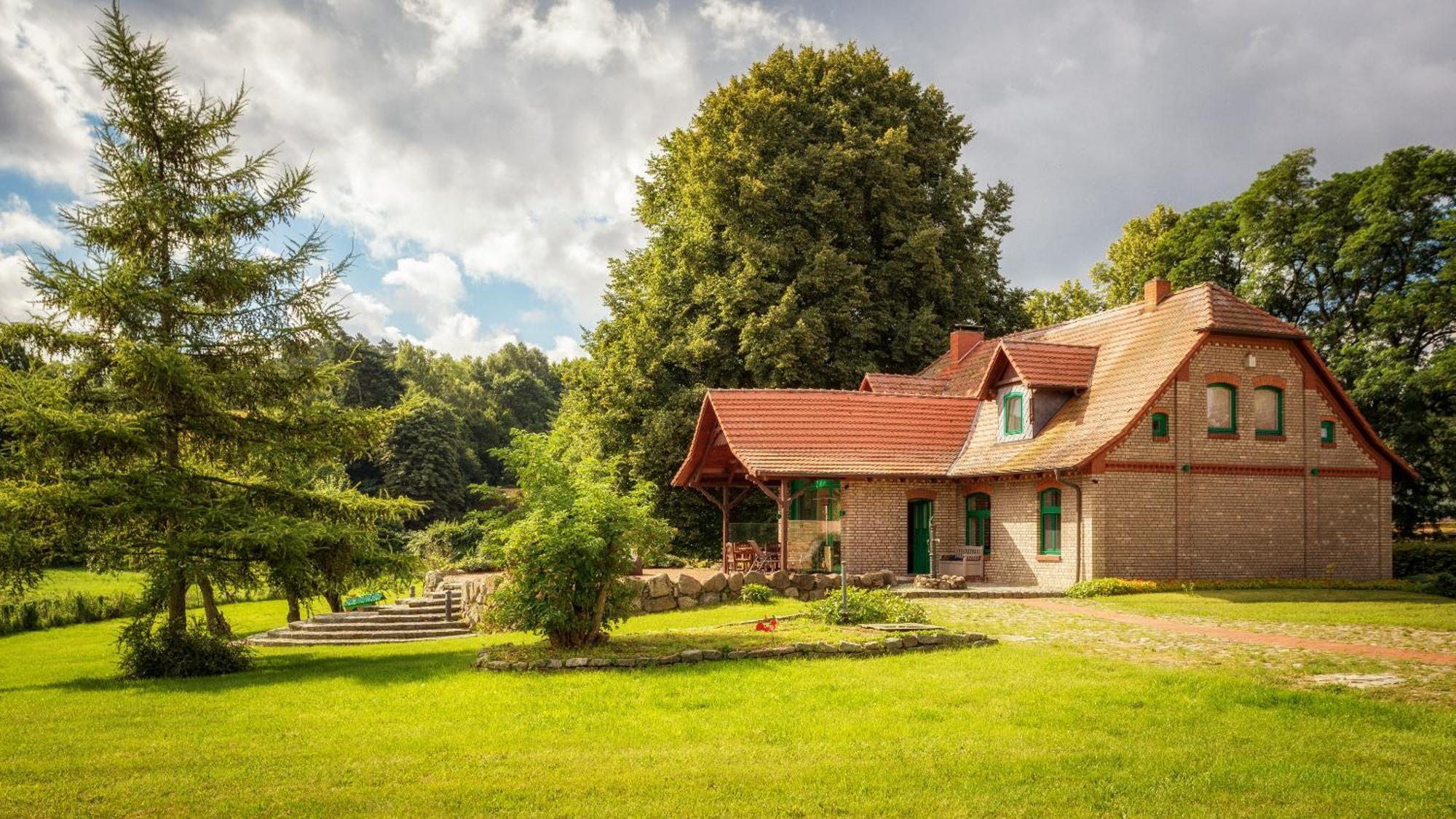 J1 Idyllisches Ferienhaus Mit Seeblick Julchendorf Zewnętrze zdjęcie