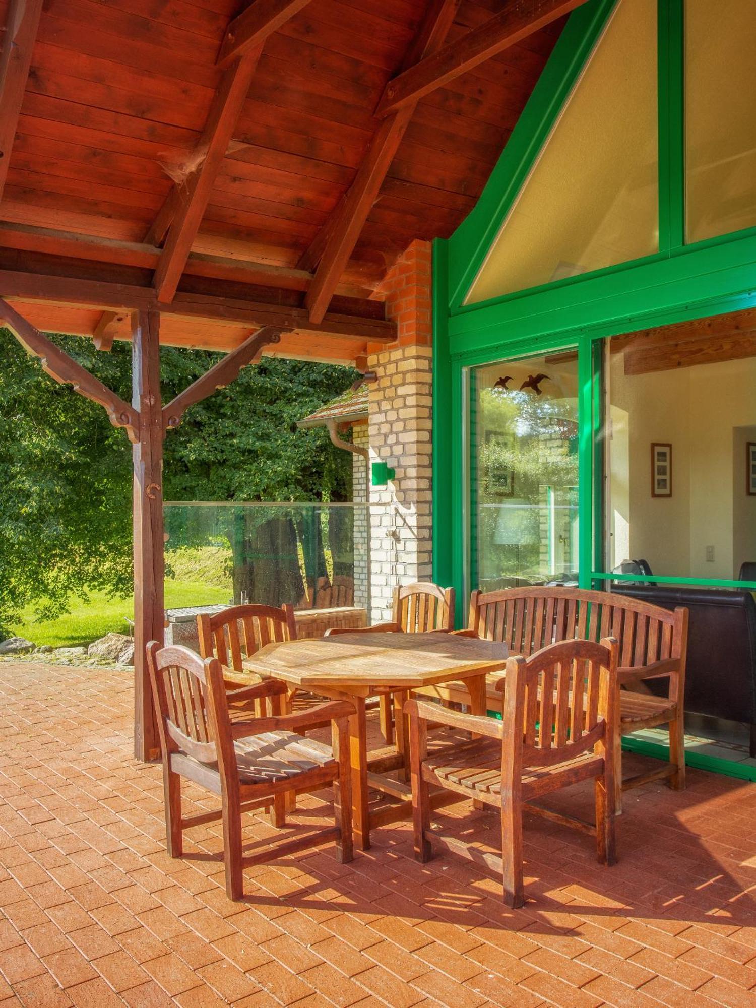 J1 Idyllisches Ferienhaus Mit Seeblick Julchendorf Zewnętrze zdjęcie