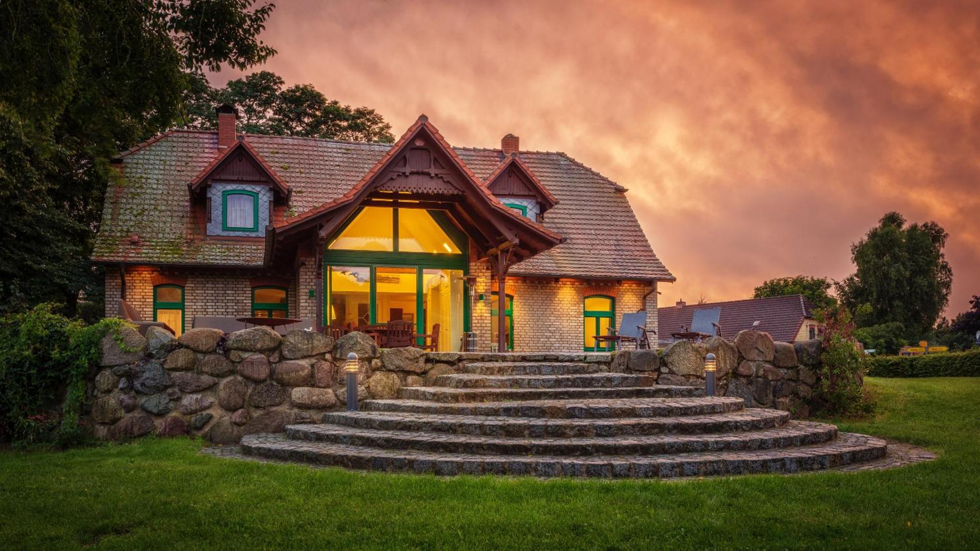 J1 Idyllisches Ferienhaus Mit Seeblick Julchendorf Zewnętrze zdjęcie