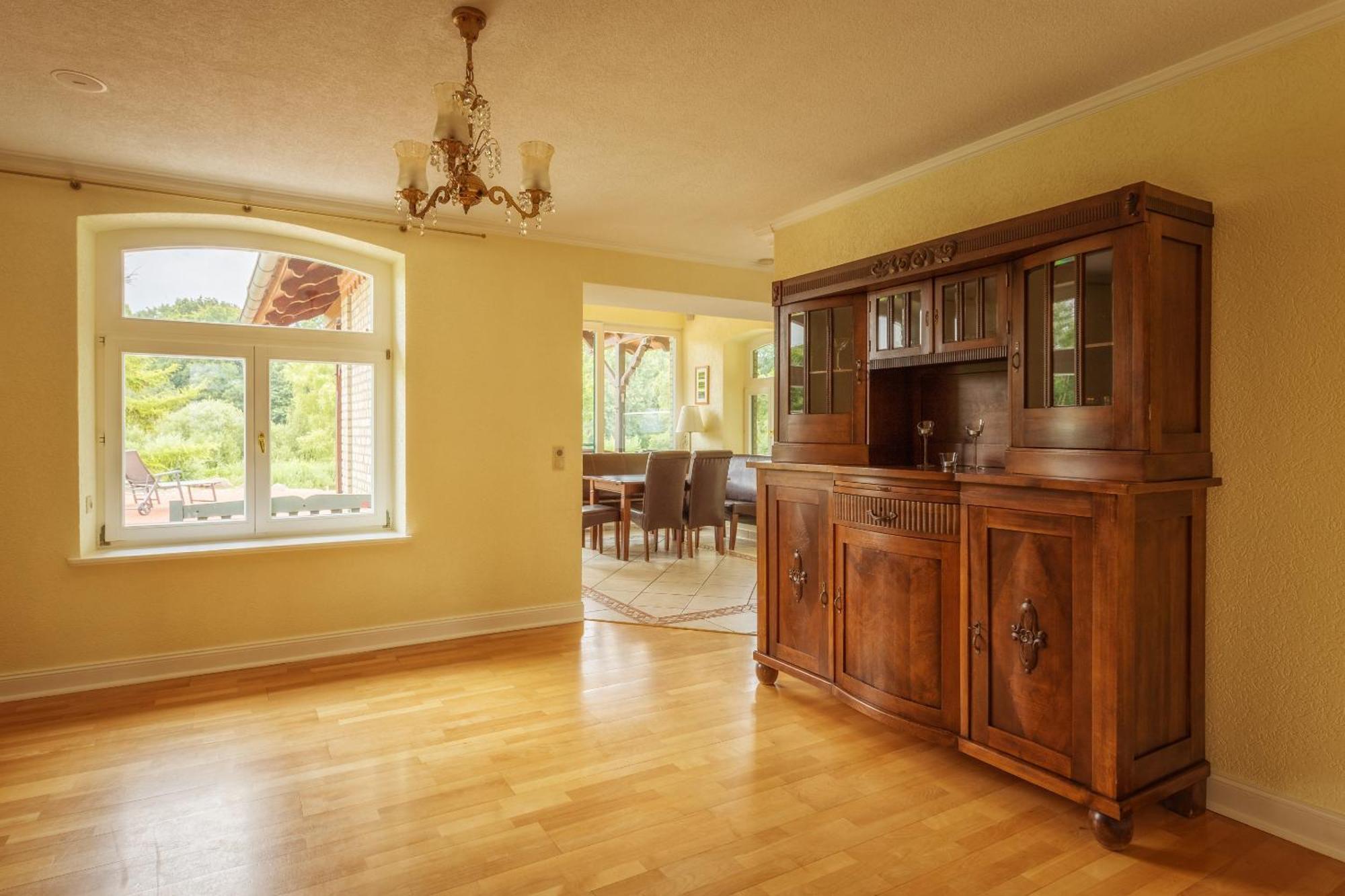 J1 Idyllisches Ferienhaus Mit Seeblick Julchendorf Zewnętrze zdjęcie