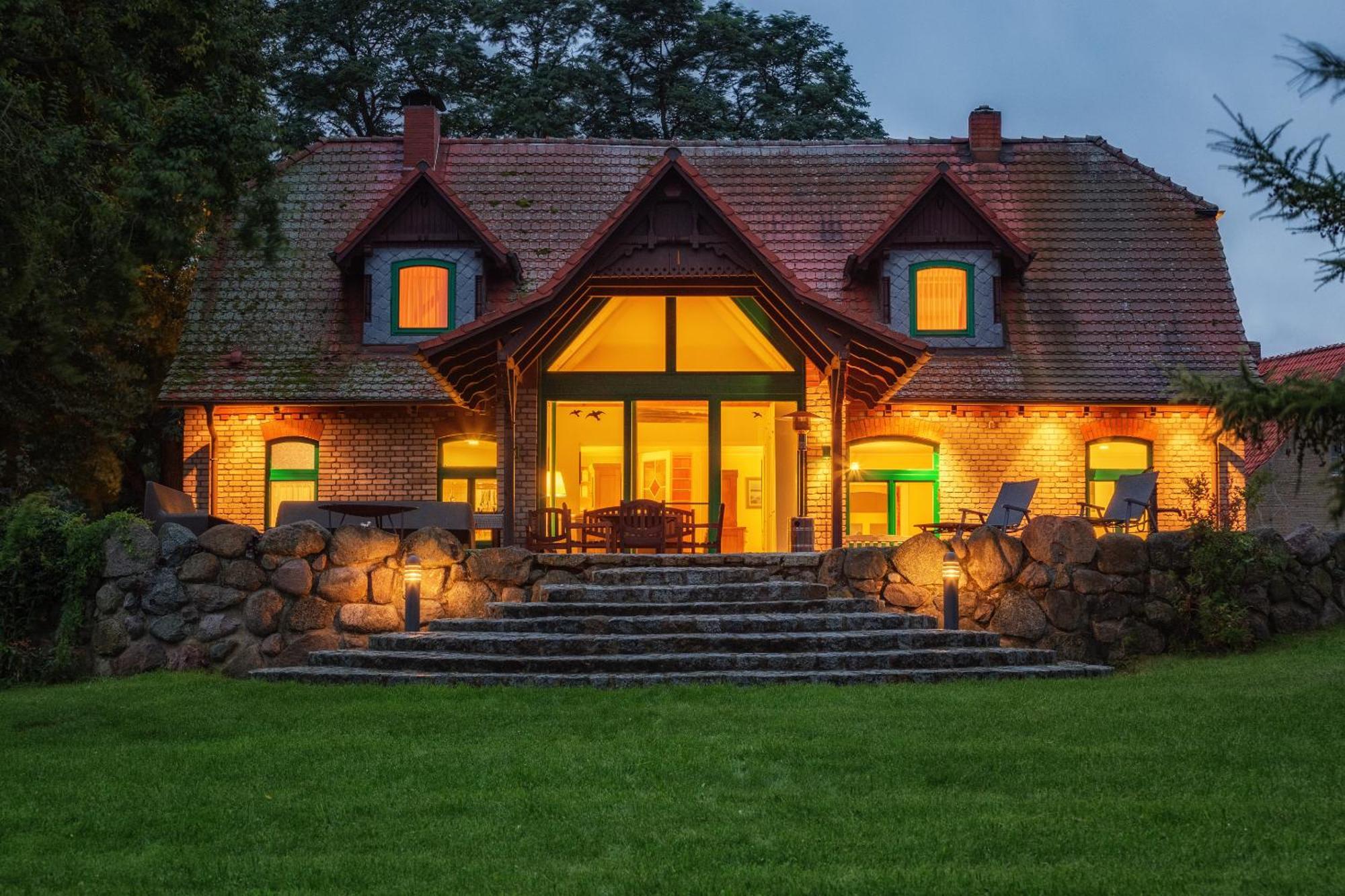 J1 Idyllisches Ferienhaus Mit Seeblick Julchendorf Zewnętrze zdjęcie