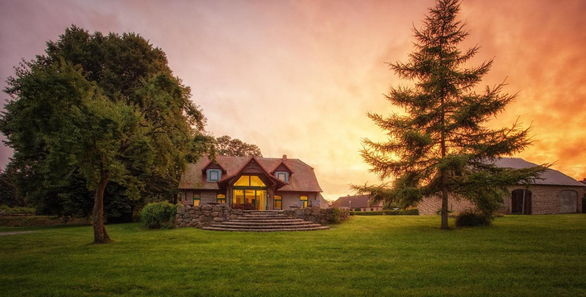 J1 Idyllisches Ferienhaus Mit Seeblick Julchendorf Zewnętrze zdjęcie