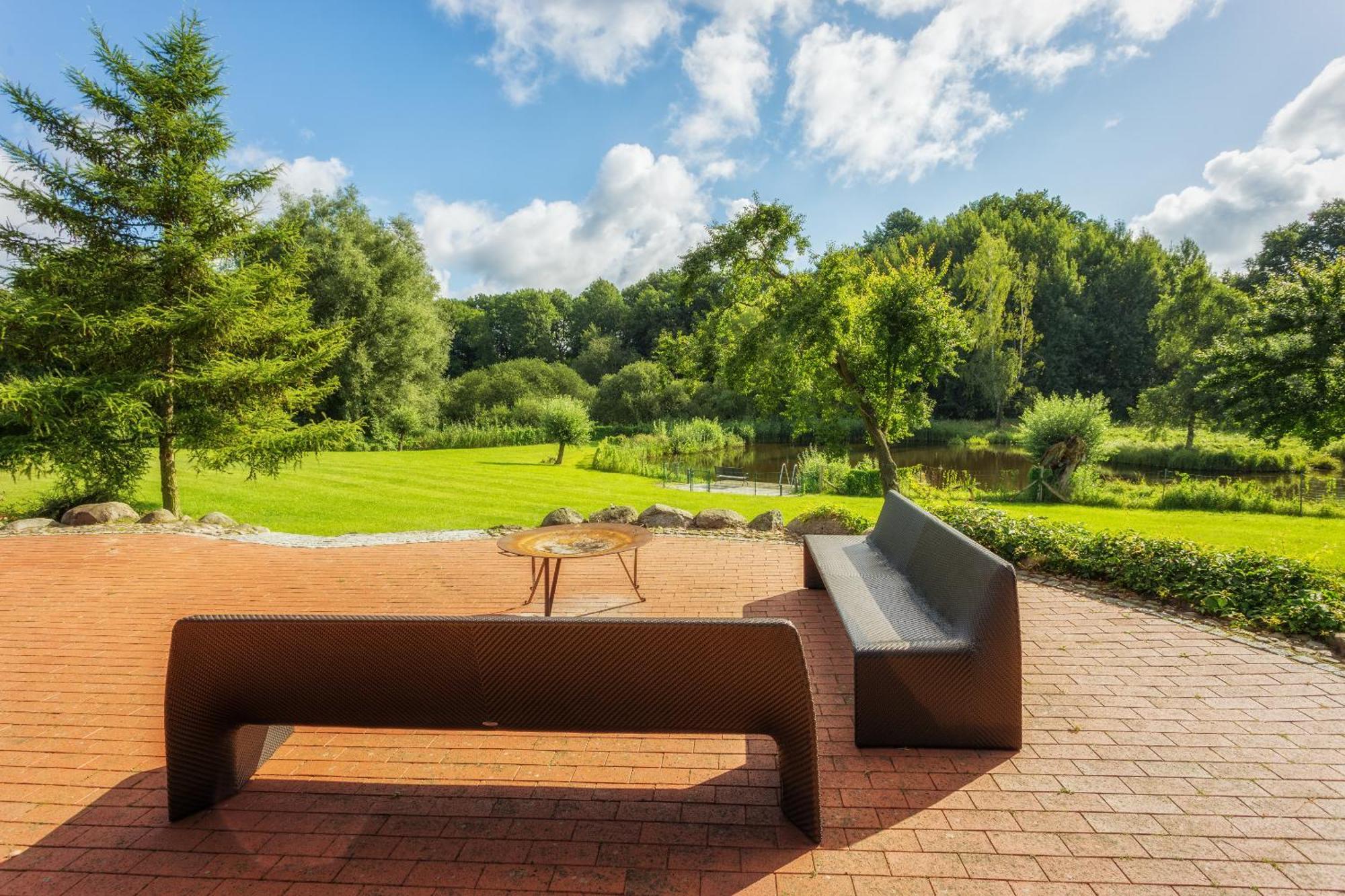 J1 Idyllisches Ferienhaus Mit Seeblick Julchendorf Zewnętrze zdjęcie